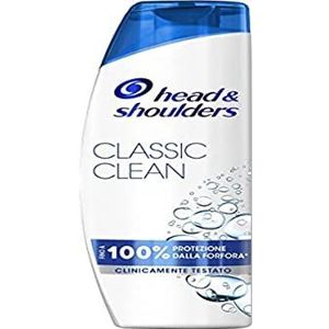 Head & Shoulders Classic Clean Anti-roos shampoo, voor vettig haar, tot 100% roos bescherming, klinisch bewezen, dermatologisch getest, 225 ml