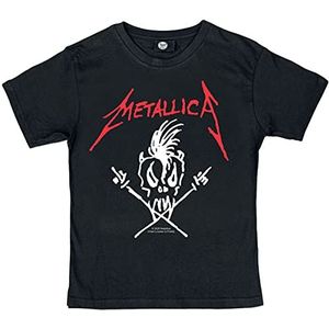 Metallica Metal-Kids - Scary Guy Kids T-shirt zwart 104