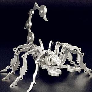 Microworld 3D metalen puzzel, mechanische mini-schorpioen modelkits, stalen warcraft collectie uitdaging hersenteaser DIY kunst ambachtelijke decoratie puzzels voor volwassenen