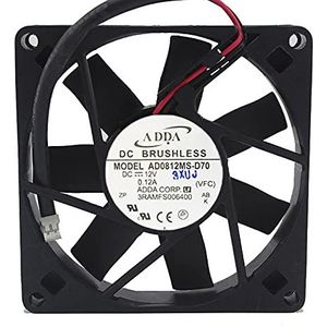 ADDA AD0812MS-D70 DC12V 0.12A 8015 cabinet chassis cooling fan