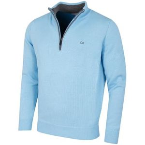 Calvin Klein Golf Heren Katoenen Trui-Babyblauw-L