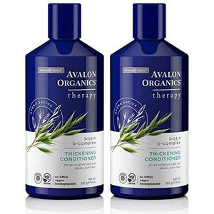 Avalon Organics Biotin B-Complex Verdikking Conditioner, 400 ml (2 stuks)