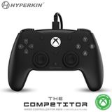 Hyperkin De bekabelde controller voor Xbox Series X|S, Xbox One en pc – halleffect joysticks en impuls-triggers, symmetrische lay-out, USB-C, anti-operatie, precisie D-pad, ergonomisch, achterknoppen