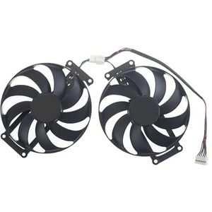 T129215BU voor RTX 2060 voor SUPER 2070 GTX1660 Ti Koelventilator voor ASUS voor GTX 1660 1660Ti voor DUAL voor EVO OC voor RTX2060 Grafische kaartventilator
