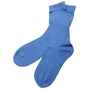 Jasmine Silk Vrouwen Pure Zijde Sokken Thermische Sok One Size (3-7), Blauw