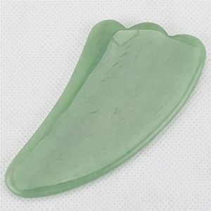 Massage Jade Roller slank gezicht van groene cellulitis rimpel kristal 1 stuk (kleur: geen doos-02)