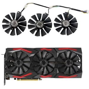 Voor ASUS voor ROG Strix voor GeForce RTX 2060 2070 Videokaartventilator 87MM T129215SL T129215SH RTX2060 RTX2070 Grafische kaartkoelventilator(A-Fan)