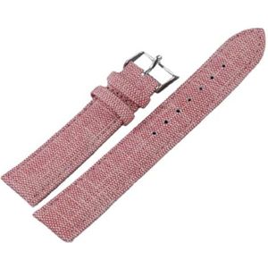 Pgqjfks Zachte Nylon Canvas Band 10Mm 24Mm Cowboy Band Mannen En Vrouwen Horloge Accessoires, 14mm, Nylon