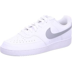 Nike Court Vision Low Next Nature Sneakers voor heren, White Lt Smoke Grey White, 43 EU