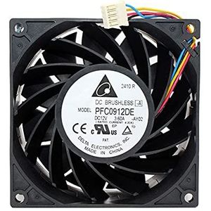 Delta cooling fan PFC0912DE 9038 DC12V 4.32A 9CM Violent Industrial Waterproof Fan