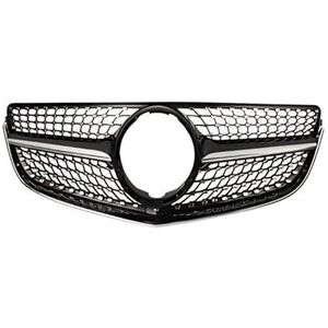 Voor Mercedes Voor Benz E-Klasse Coupé W207 C207 E200 E250 E300 E400 E500 Sport Middenrooster Voorbumper Grille Auto Front Grill(Diamant Sltyle zonder gat)