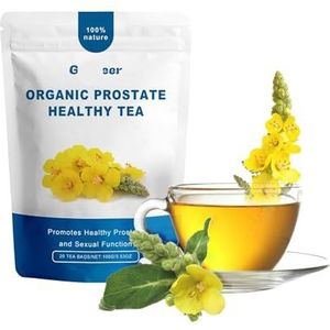 Biologische Prostaatgezondheidsthee Met Ginseng En Chrysanthemum - Ondersteunt De Algehele Vitaliteit En Behoudt Het Welzijn. Dagelijkse Drank For Een Optimale Gezondheid.(1PCS)