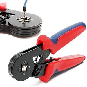 Krimptang adereindhulstang 0,25-6 mm² adereindhulzen tang ratel kabelschoentang