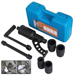 Torque Multiplier Wrench Lug Moer Set Lugnut Remover 1:58 1:64 Arbeidsbesparende Truck Tire Hand Wrench Sockets Band Reparatie tool(1:68)