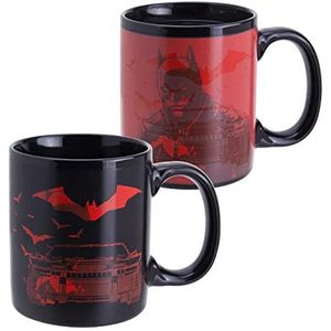 De Batman Heat Change Mok, 300 ml, DC Comics keramische koffiemok