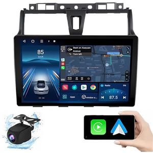 Android 14.0 2 Din Autoradio 9"" Touchscreen Auto Stereo voor Geely EC7 2014-2016 met Draadloze Carplay Android Auto GPS navigatie AHD Omgekeerd beeld Stuurwielbediening(P3(2G+32G))