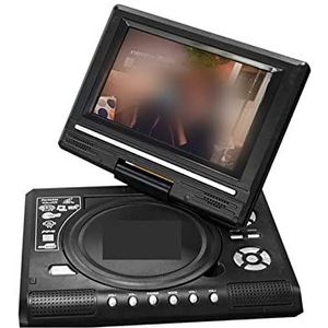 Reis-dvd-speler, 7,8 inch 16:9 breedbeeld 270° draaibaar lcd-scherm thuis auto tv dvd-speler draagbare vcd mp3-viewer met spelfunctie