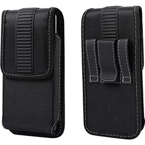 Case Cover-holster Nylon Riem Clip Telefoon Holster Compatible with iPhone 13 Pro Max, 12 Pro Max, Compatible with Samsung S21 FE, S21 Ultra 5G, noot20 ultra, S20 Plus, A72 5G, A52 5G, A32 5G Riemcli