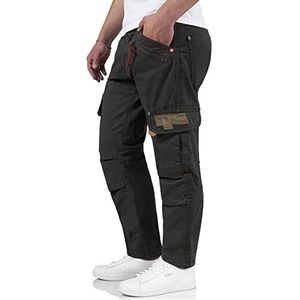 TimeZone RogerTZ Roger Cargobroek voor heren, casual modern, Blue Graphite., 36W x 36L