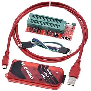 Fzzuzdlap PICKIT3 Programmeur + PIC 2 PIC Kit 2/3 Programmeeradapter Universele Programmeur Seat FZ0508