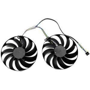 95MM T129215SU Graphics Card Cooler Fan for ASUS for Radeon RX 5600 5700 XT DUAL EVO OC edition 8GB Video