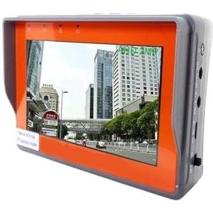 CCTV-tester IV7A 4.3Inch HD AHD CCTV Tester Monitor AHD 8MP Analoge Camera Testen PTZ UTP Kabel Tester 12V1A Uitgang