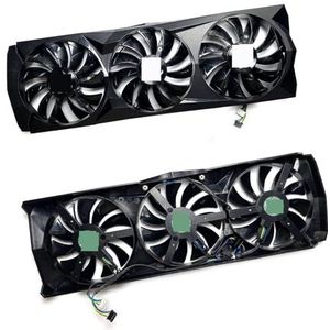 Voor ZOTAC voor GeForce voor RTX2080ti 11GB AMP Edition grafische kaart vervangend ventilatorpaneel met ventilator GA92S2U