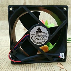 9cm server industrial computer fan EFB0924HHE 9038 24V 0.30A 3line chassis cooling fan