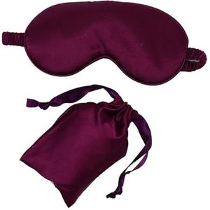 Zijde slaapmasker, Zijden slaapmaskers for de ogen 1 STUKS Imitatiezijde slaapmasker met gewatteerde oogbescherming(Dpp)
