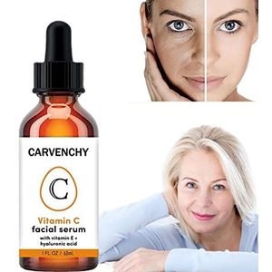 Vit C-serums | Boost Skin Collogen Gezichtsserums,Verhelderenvitamine C-hyaluronzuurserums voor het gezicht, ogen, donkere vlekken en zelfs teint Xiaoxin