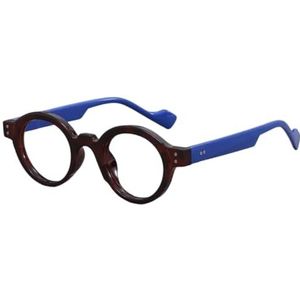 Halloween cadeau, Vierkante brillenmonturen Unisex Multicolor(Blue)