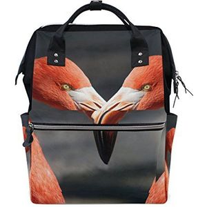 MUMIMI Mummy Bag Luier Tassen Grotere Capaciteit Baby luiertas Mode Flamingo Mummy Rugzak