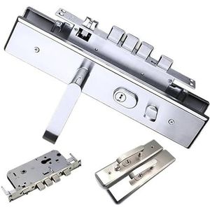 Lock vervangende onderdelen RVS deurslot paneel handvat en lichaam, stille tong, slot onderdelen/accessoires (24x240)