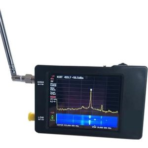 Vectornetwerkanalysator 2,8 inch display 100 kHz tot 960 MHz Draagbare Tiny Spectrum Analyzer met ESD-bescherming