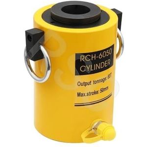 Vloerkrik, RCH-6050 Holle plunjer, 60 ton 50 mm hydraulische holle plunjerkrik, hydraulische holle cilinder,Krik hem op