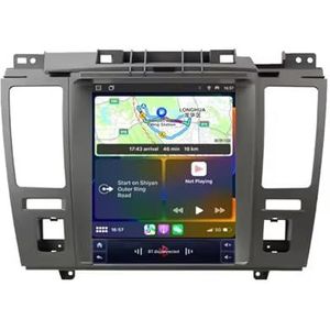 Android 14 Autoradio 9.7 inch touchscreen voor Nissan Tiida C11 2004-2013 Autoradio Navigatie met Carplay met GPS navigatie Bluetooth FM USB SWC(X9 8G+256G)