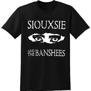 Siouxsie and The Banshees T-Shirt Music Retro Vintage Tees Clothing Mens Unisex Tee Black T-shirts & overhemden(Large)