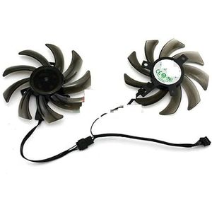 Voor MAXSUN voor Palit voor GeForce GTX1060 Graphics Videokaartkoelventilator GA91S2U DC2V 0.40A(2PCS)