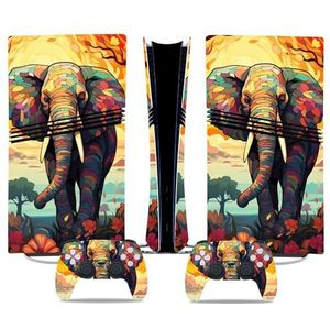 Voor PS5 PRO Skin Digital Edition Console En Controller Vinyl Cover Skins Wraps Krasbestendig, Compatibel Met Voor PS5 Digital Edition Pro 17187 Geen Schuimvorming Bubbelvrij