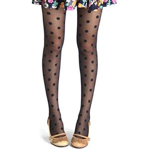 Leikance Strakke Pantyhose, Vrouwen Vintage Polka Dot Lace Panty Sexy Zwart Strakke Ultra-dunne Mesh Kousen