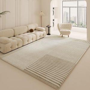 XEYOON Grote maten karpetten voor de woonkamer, zacht shaggy onderhoudsvriendelijk antislip wasbaar tapijt voor woonkamer, eetkamer, lounge, nachtkastje(F,200x250cm)