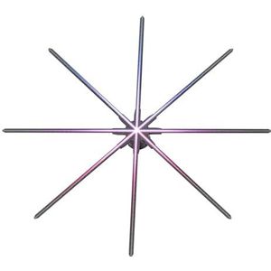 120-180CM 3D Holografische Reclame Projector Wifi 3D Hologram Fan Met 2512Pcs LED Reclame Display Apparaat for Bar, Winkel, Halloween, Kerstmis Eenvoudig video wijzigen(120cm)