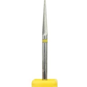 Mozulon Carbide nagelboor, frees, elektrische manicuremachine, nagelriemreinigingsfrees, pedicure-accessoires, gereedschap(302302Yellow)