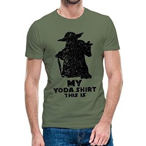 Heren mijn Yoda Shirt Dit is T-Shirt Star Wars Top Grappig Gym Tee Klein tot 5XL