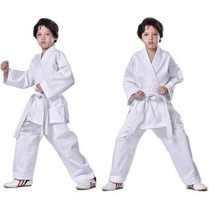 Professionele Judo Suits Karate Uniform Katoen Losse Met Tailleband Riem Taekwondo Pak Volwassen Student Vrouwen Mannen Kung Fu Training Gym Kleding Voor Training