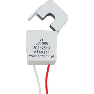 DXKWRKUFN Split Core Current Transformer SCT006 Nominale input 1A/5A/10A/20A Output 1mA/2.5mA/5mA/10mA/20mA/25mA 1%(20A-25mA)