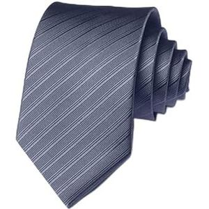 Stropdas Herenstropdassen Verfijnde blauwe herenstropdassen Handgemaakte polyester formele stropdas Vintage casual zakelijke stropdas gezellig