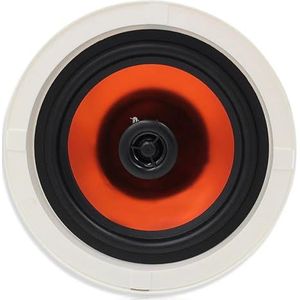 Tweeter auto Tweeters voor auto 6,5'' 300W autoluidspreker, tweeters, inbouw in plafond, tweerichtingssysteem voor binnen, buiten, keuken, slaapkamer, badkamer, feest