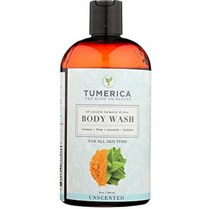 TUMERICA - Natuurlijke Body Wash ongeparfumeerd - 15 oz. (444 ml)