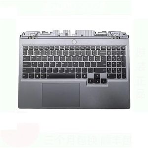 Palmrest met US-achtergrondverlichting en touchpad voor Lenovo G5000 IRX9 LOQ 15 IAX9 2024 jaar grijze kleur(Like new)